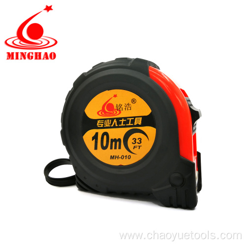 10m Steel Measure Tape measuring/Heavy rubber tape measure